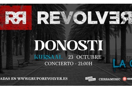 Revólver presenta 'LA 03010' en concierto en el Kursaal