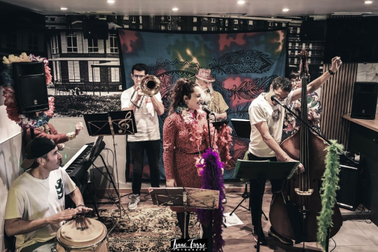 Peppermint Sextet en directo en el Altxerri Jazz Club