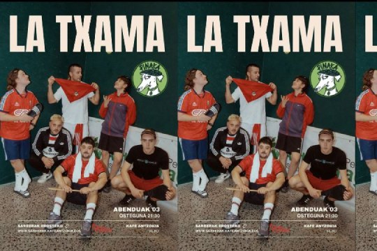 Konzert von La Txama und Pinaka im Bilboko Kafe Antzokia