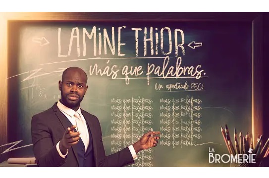 Lamine Thior präsentiert Comedy mit „Más que palabras“ in Bilbao