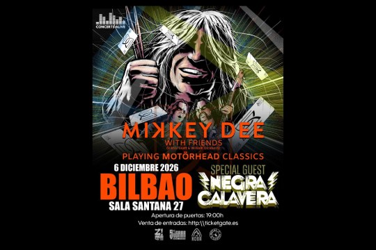 Mikkey Dee with Friends & Negra Calavera at Santana 27