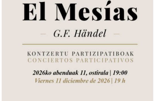 Mitmach-Messias mit dem BOS im Palacio Euskalduna Bilbao