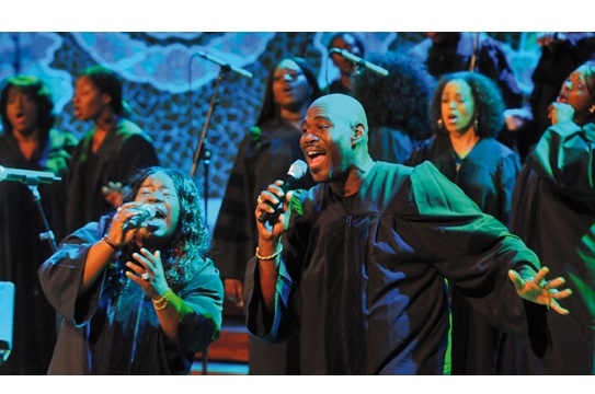 Alabama Gospel Choir en concierto en el Teatro Campos Elíseos