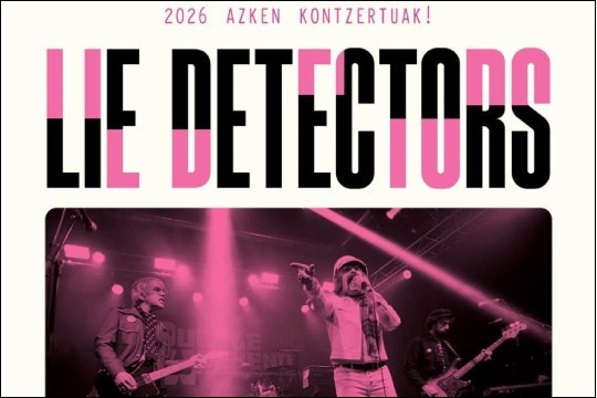 Konzert von Lie Detectors und Garbayo im Dabadaba