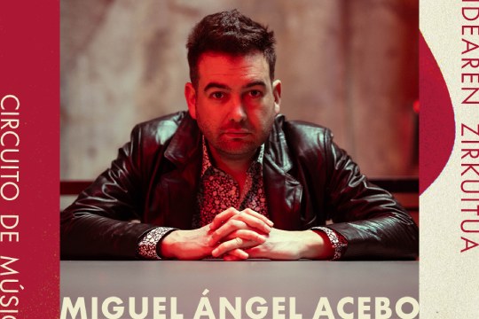Miguel Ángel Acebo beim Musikagileak-Zyklus 2026