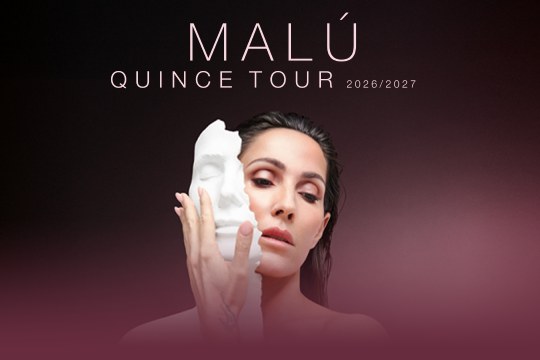 Malú presents her 'QUINCE TOUR' at the Kursaal