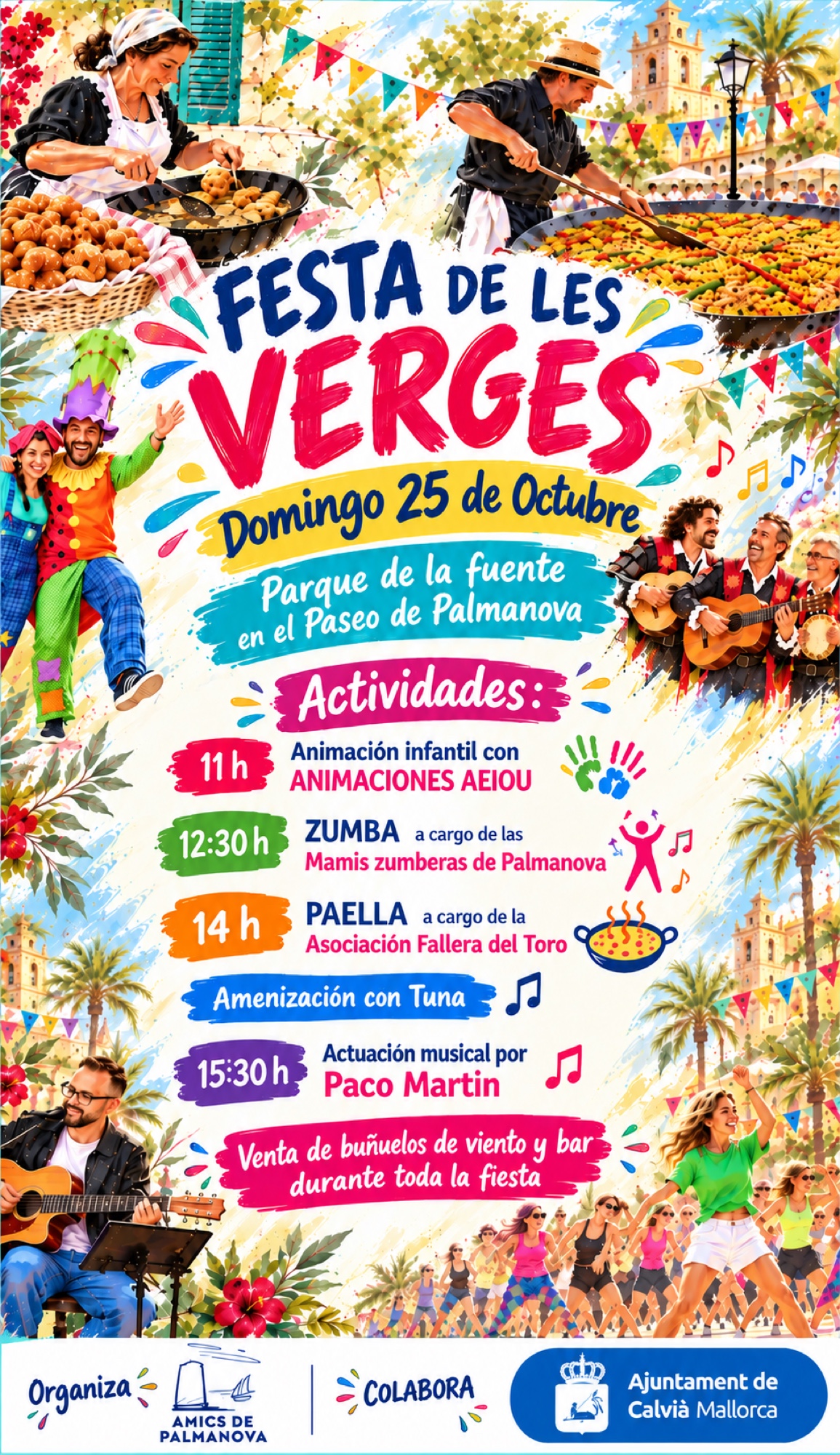 Festa de les Verges en Palmanova
