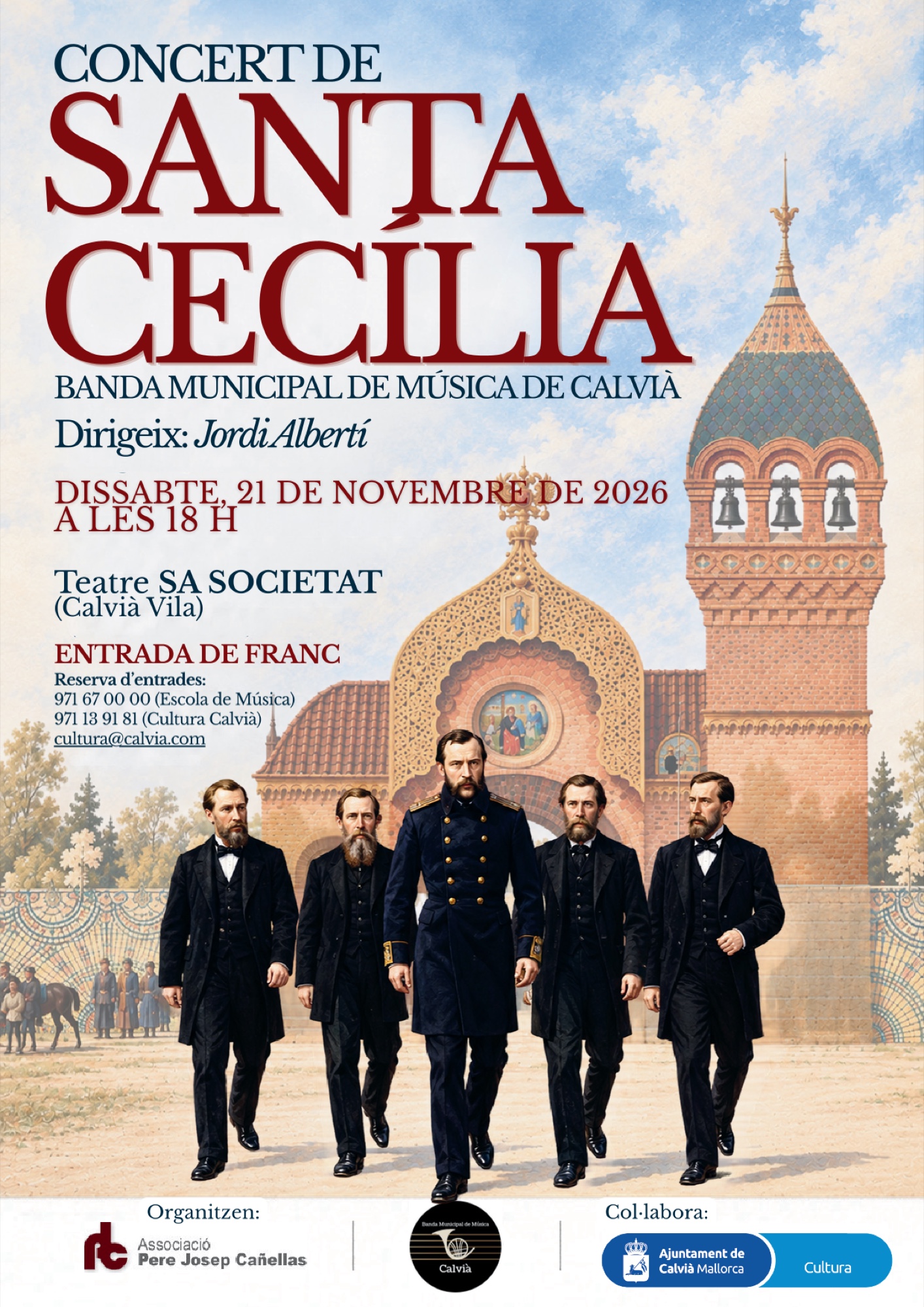 Concert de Santa Cecília de la Banda Municipal de Música de Calvià