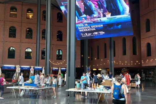 This is Basque Design Merkatua 2026 at Azkuna Zentroa