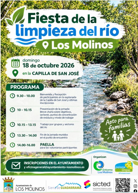 Fiesta de la limpieza del río en Los Molinos