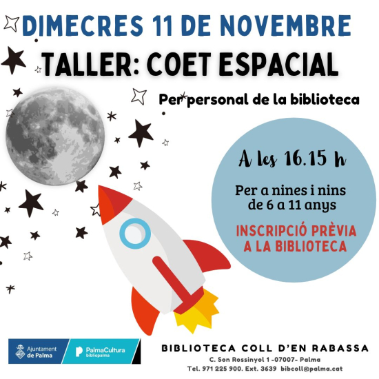Kinder-Workshop «Coet espacial» in Palma