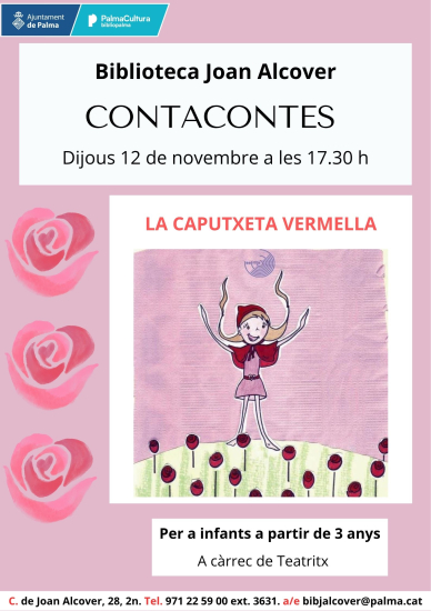 Storytelling: La Caputxeta Vermella with Teatritx in Palma