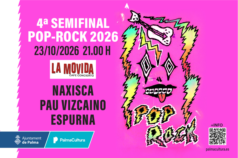 Viertes Pop-Rock-Halbfinale 2026 im La Movida Palma