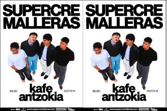 Supercremalleras live im Konzert im Bilboko Kafe Antzokia