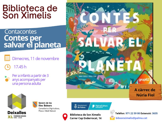 Tales to Save the Planet, with Núria Fiol