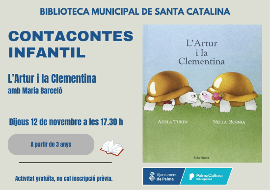 L’Artur i la Clementina con Maria Barceló en Palma
