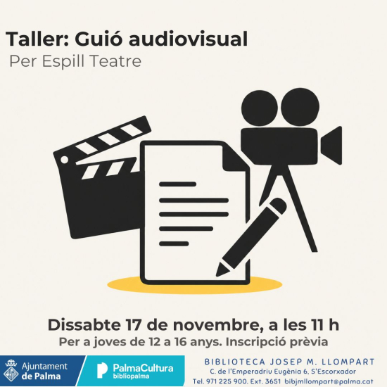 Workshop Drehbuchschreiben für Jugendliche mit Espill Teatre