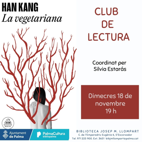 Book Club: 'The Vegetarian' by Han Kang in Palma