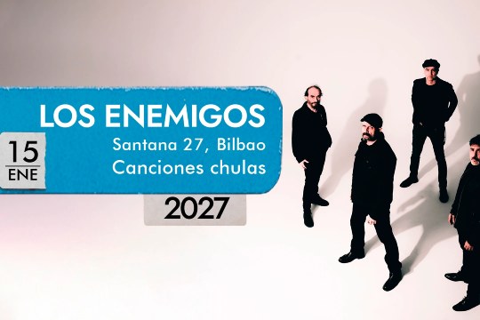 Los Enemigos beim Negufest 2027 in Bilbao