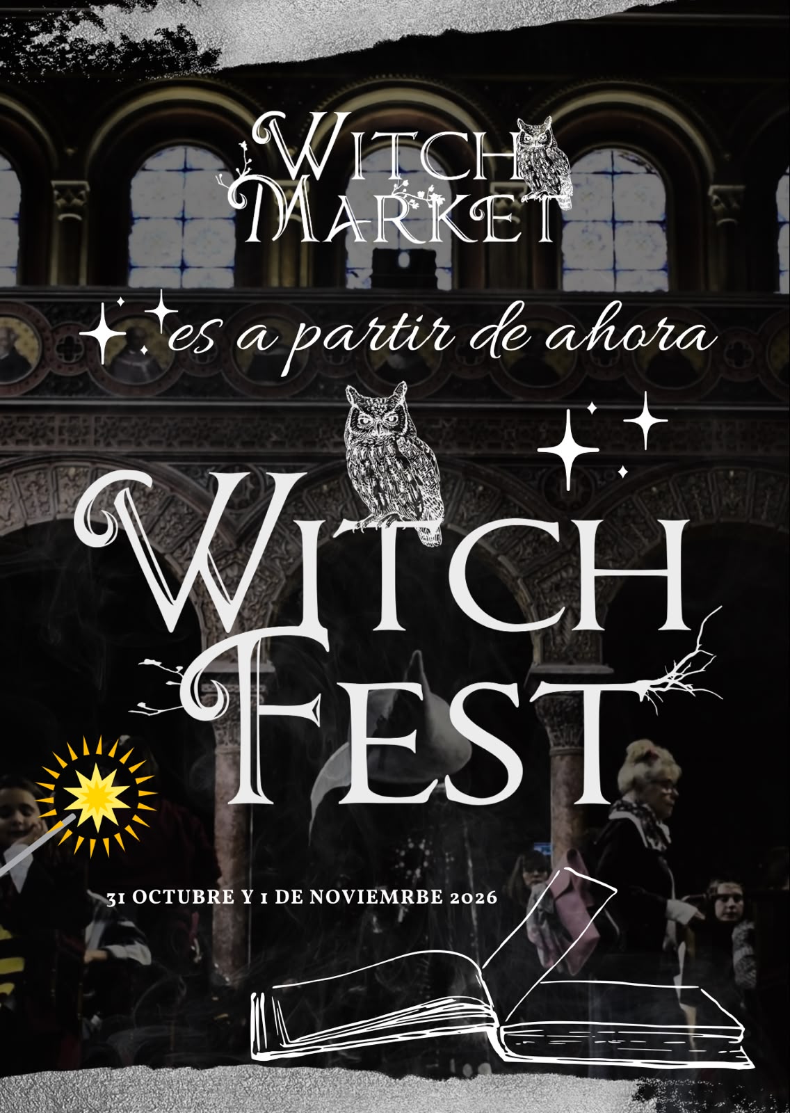 BCN Witch Fest 2026: festival para brujas, magos y otras criaturas en la Universitat de Barcelona