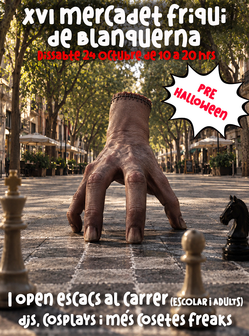 16th Mercadet Friqui de Blanquerna: pre-Halloween geek market in Palma