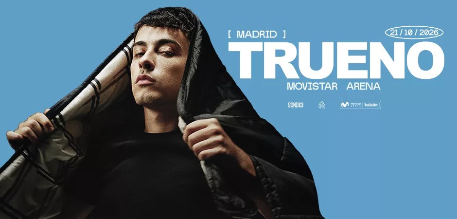 Trueno en concierto en el Movistar Arena de Madrid