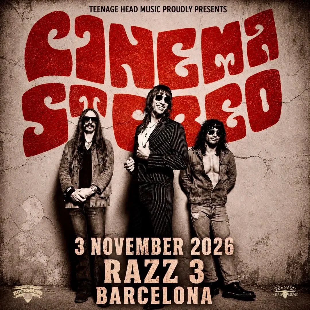 Cinema Stereo live im Konzert in Barcelona: European Tour 2026