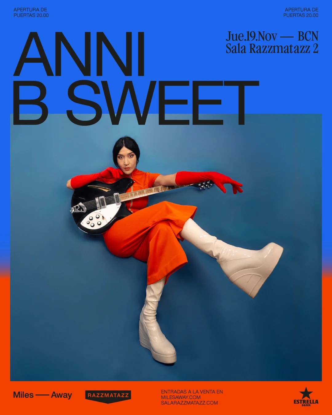 Anni B Sweet presenta «Alegría» en concert a Razzmatazz