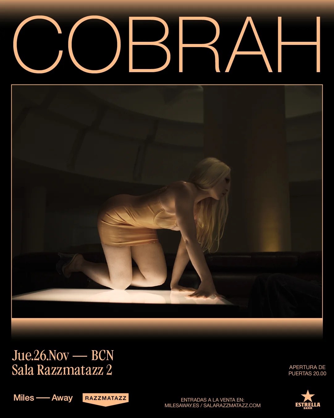 Cobrah Live at Razzmatazz: Electronic Beats and Club Pop