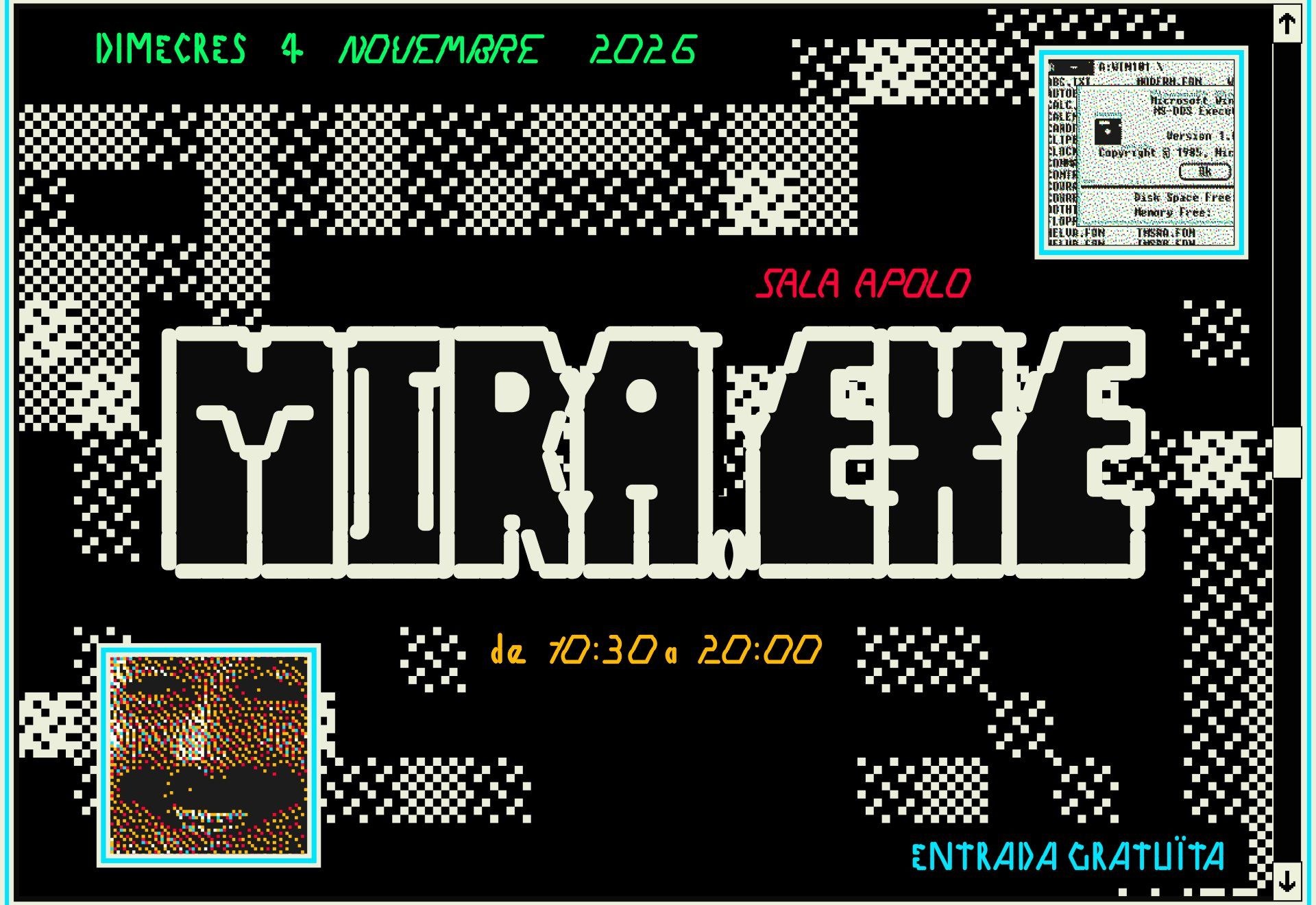MIRA WEEK: MIRA.exe im Sala Apolo Barcelona