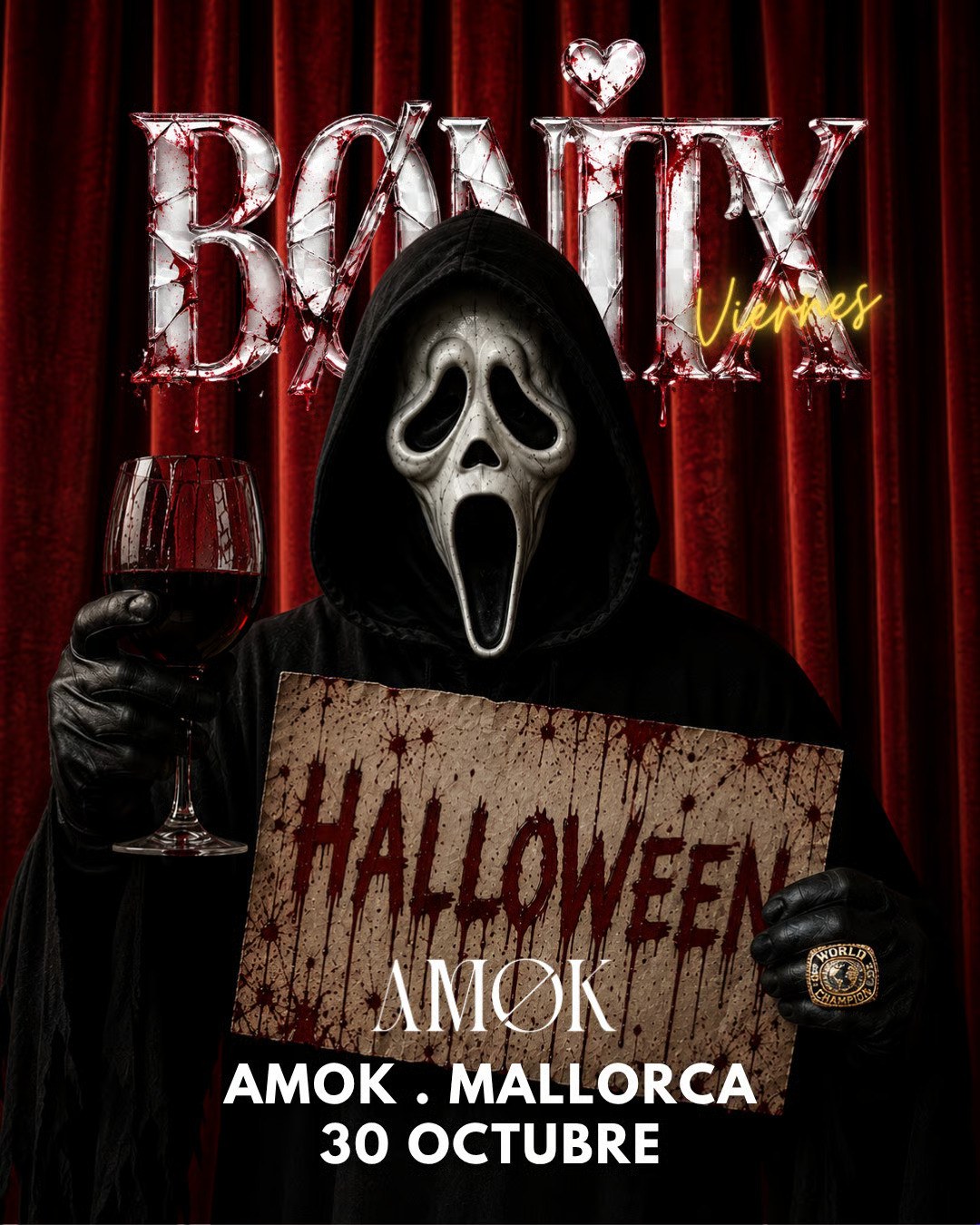 BONITX Halloween: Reggaeton and Urban Beats at AMØK