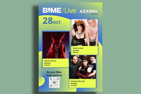 BIME Live 2026: Gloory Hole, She is a Devil y Mostaza Karizia