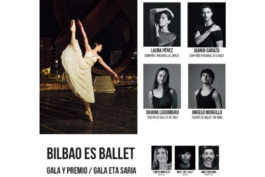 Gala y Premio Bilbao es Ballet 2026 en el Euskalduna