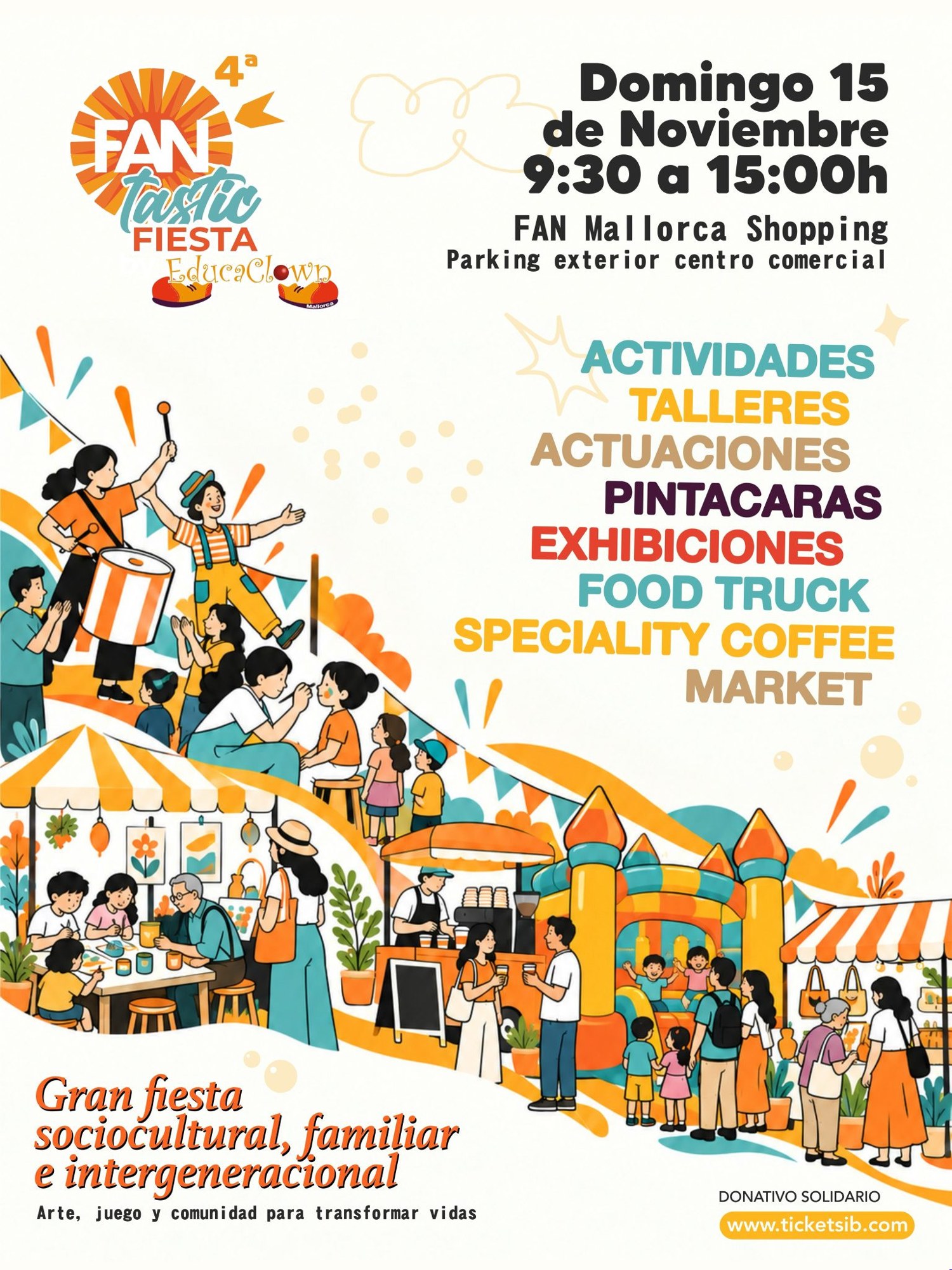 4. FANtastic Fiesta von Educaclown im FAN Mallorca