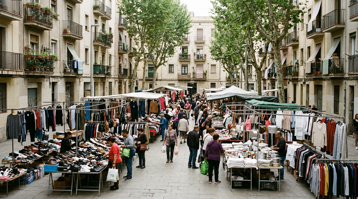 Petit Mercat de la Zona Nord in Ciutat Meridiana