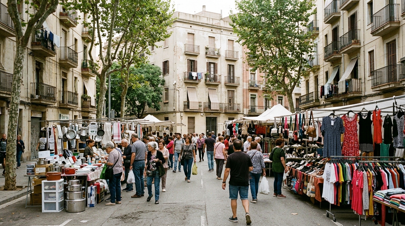 Petit Mercat de Canyelles: Weekly Market in Nou Barris