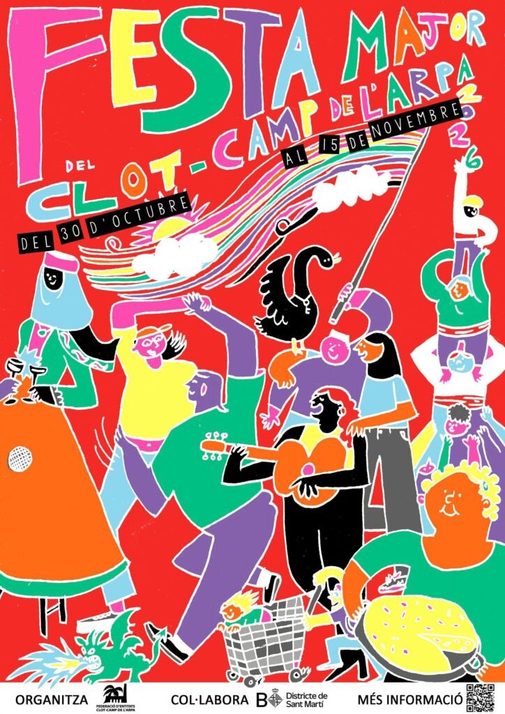 Festa Major del Clot - Camp de l'Arpa 2026 a Barcelona