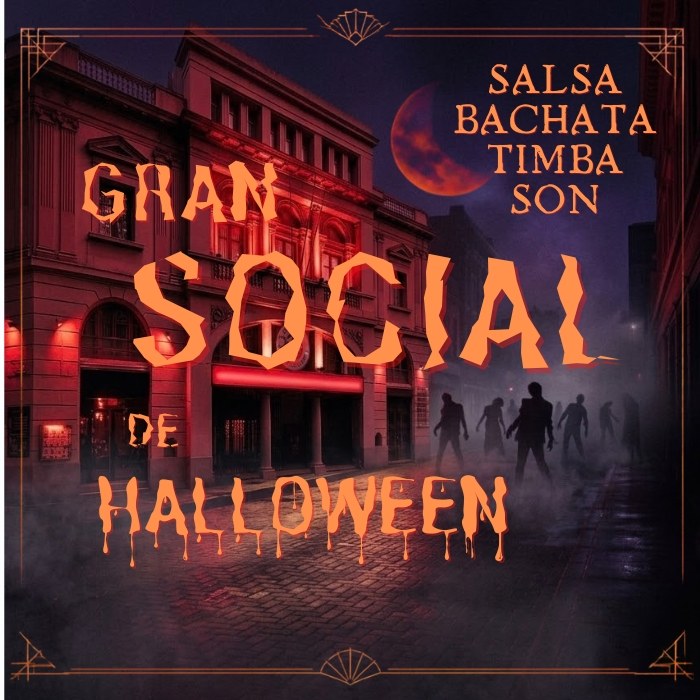 Gran Social de Halloween: salsa, bachata i disfresses al Poblenou