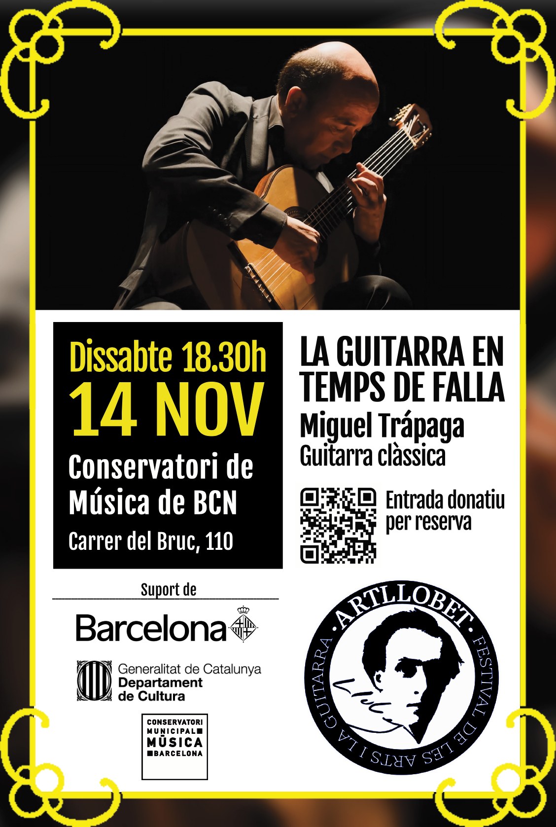 Die Gitarre zu Fallas Zeiten mit Miguel Trápaga