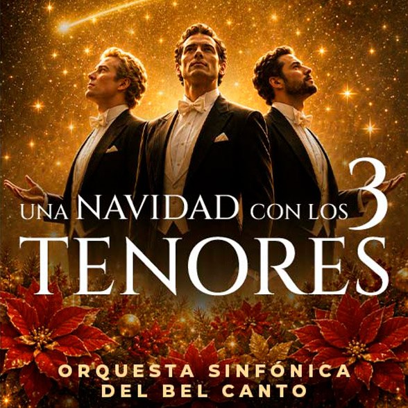 Un Nadal amb Els 3 Tenors a l'Auditorium de Palma