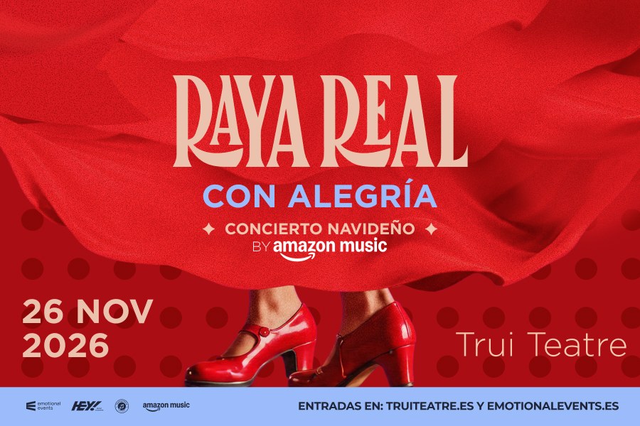 Raya Real presenta «Con alegría» en el Trui Teatre de Palma