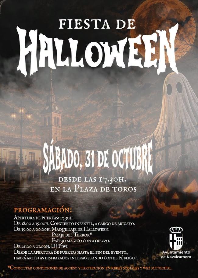 Fiesta de Halloween en Navalcarnero: música y terror en la plaza