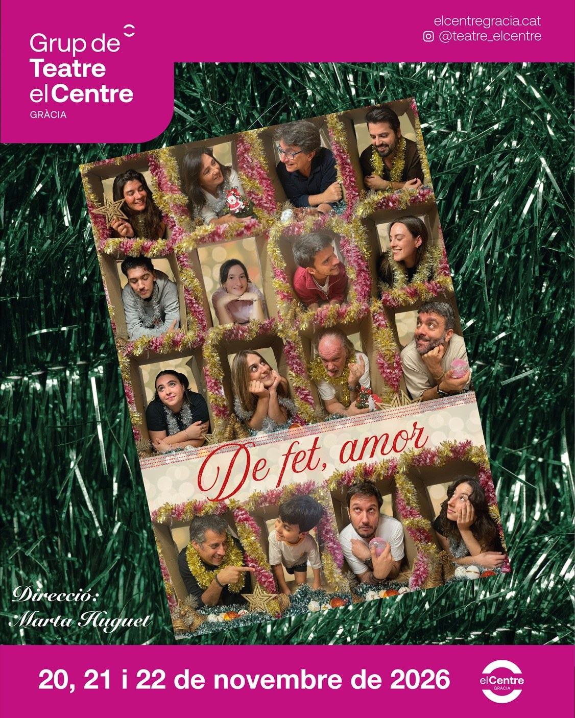 Theater: 'De fet, amor' im El Centre Gràcia