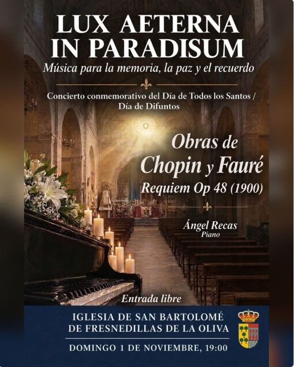 Concierto: Lux Aeterna In Paradisum en Fresnedillas