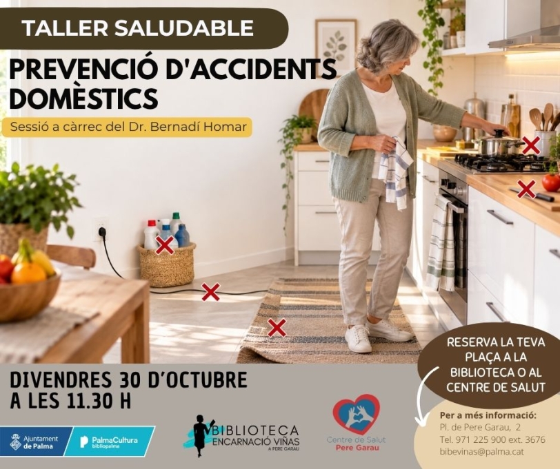 Taller: Prevenció d’accidents domèstics a Palma