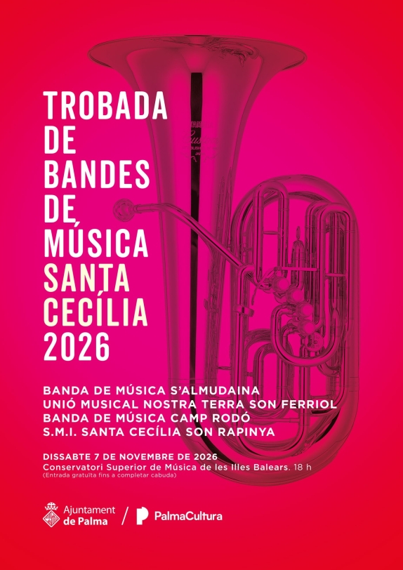 Trobada de Bandes de Música Santa Cecília 2026 a Palma