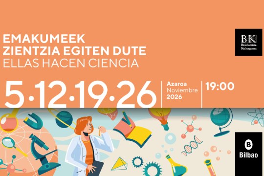 Vortragsreihe „Ellas hacen ciencia“ 2026 in Bilbao