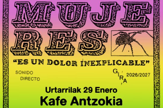 Konzert von Mujeres im Bilboko Kafe Antzokia in Bilbao