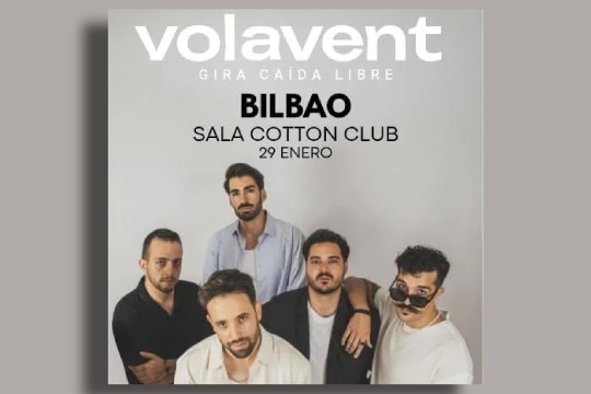 Volavent live im Konzert im Cotton Club Bilbao