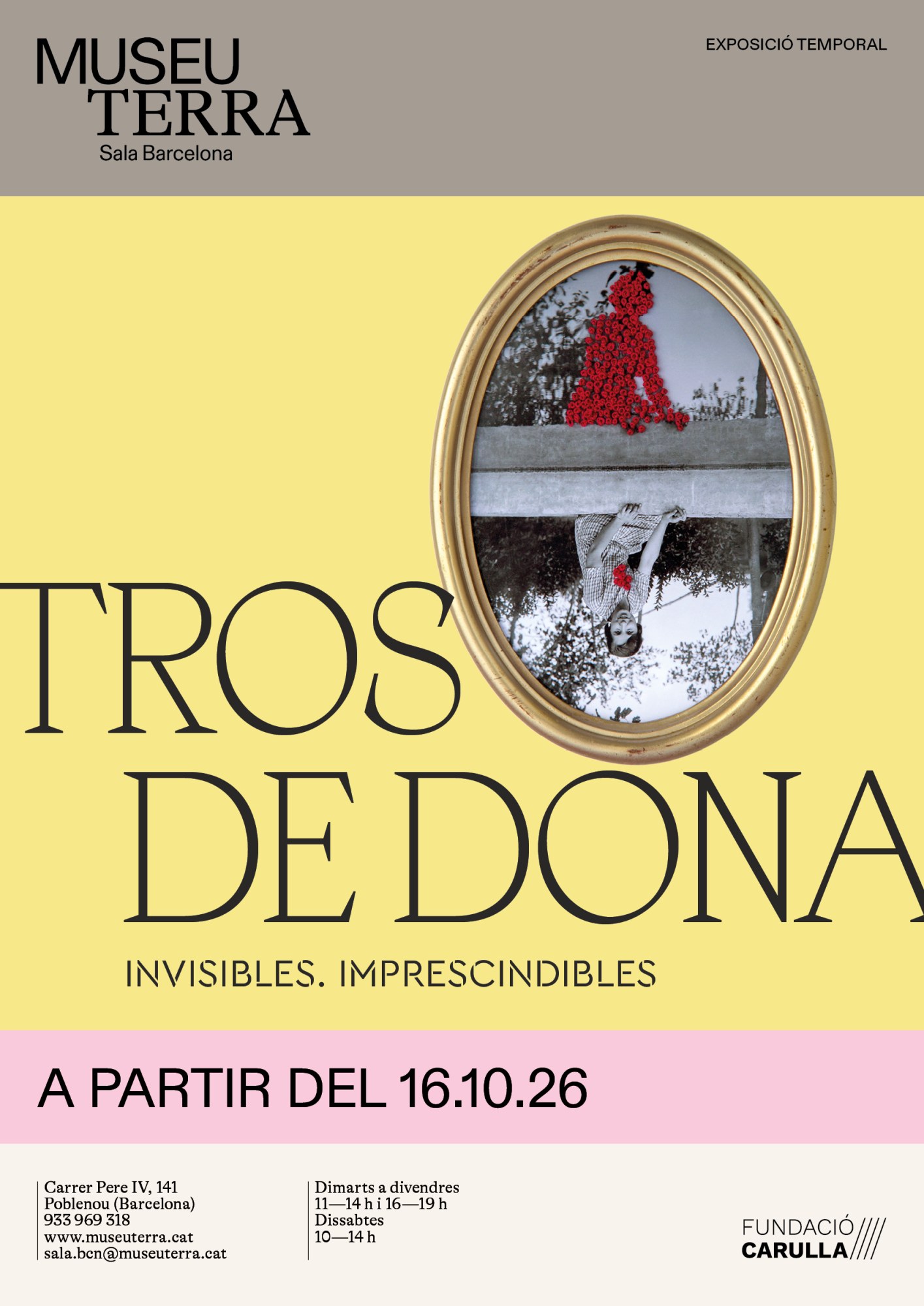 Exposición «Tros de dona» en el Museu Terra de Barcelona